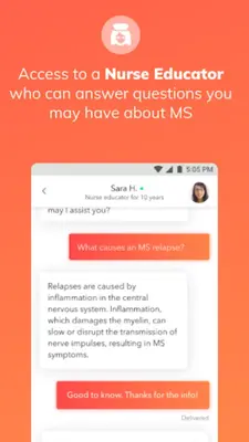 Aby, my Multiple Sclerosis app android App screenshot 7